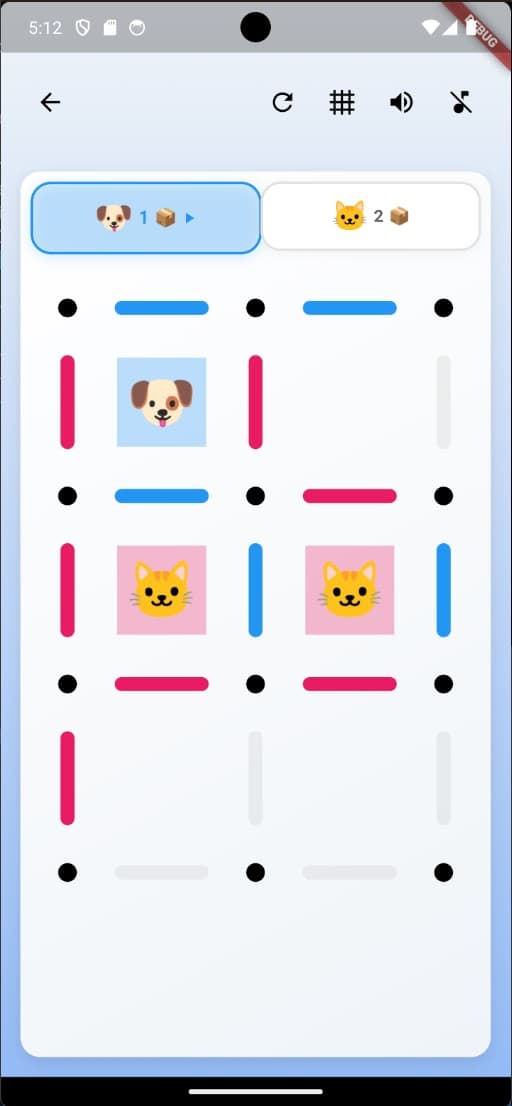 Dots and Boxes screenshot 2